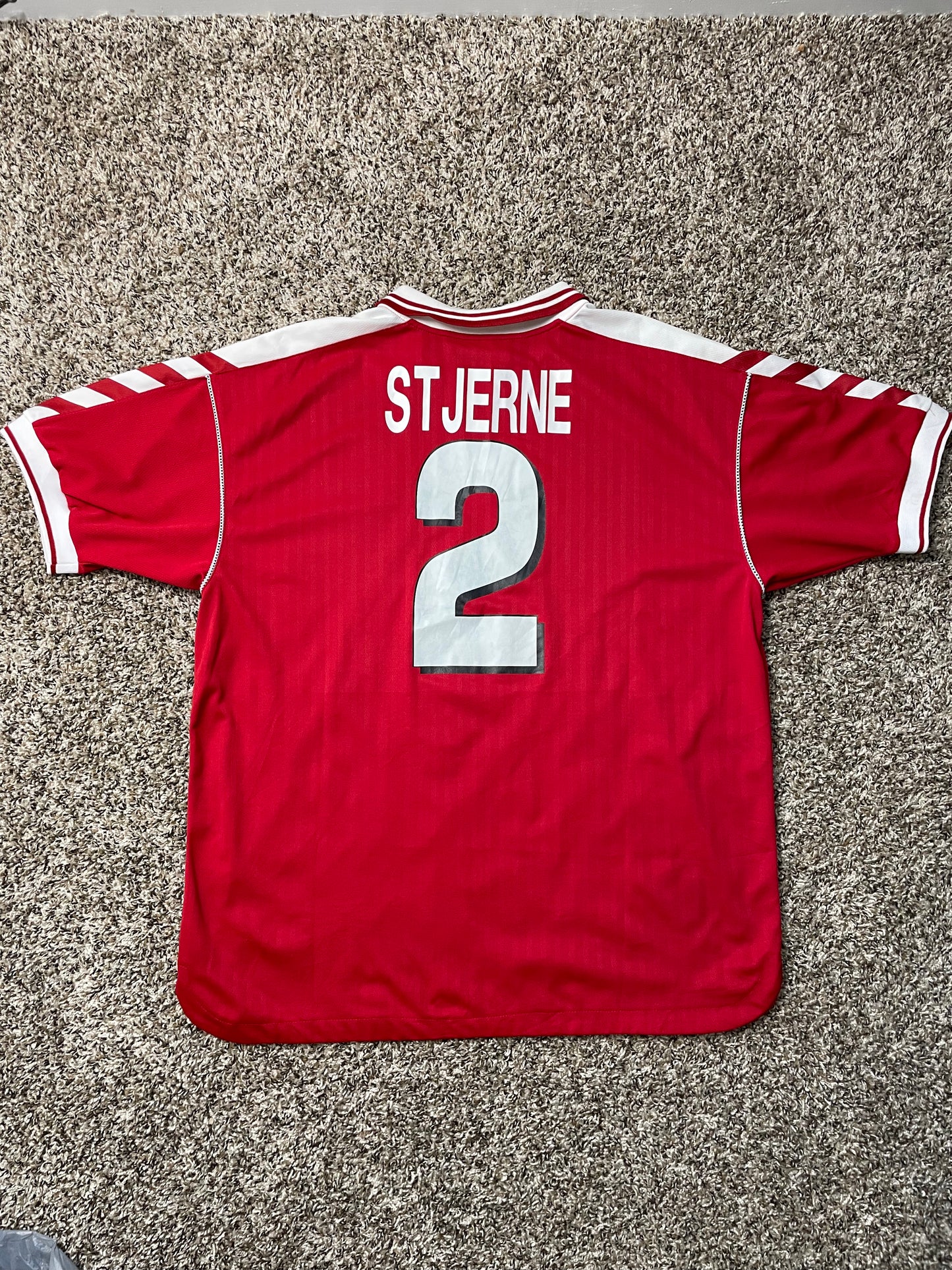 1998 Denmark Match Issue World Cup Home Shirt