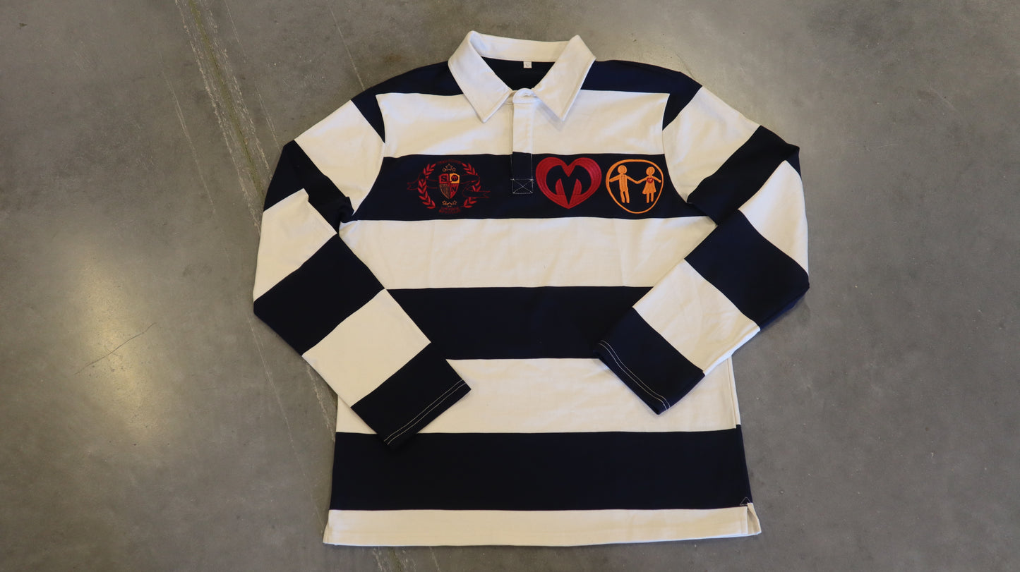 Mullay Striped Rugby (Blue)