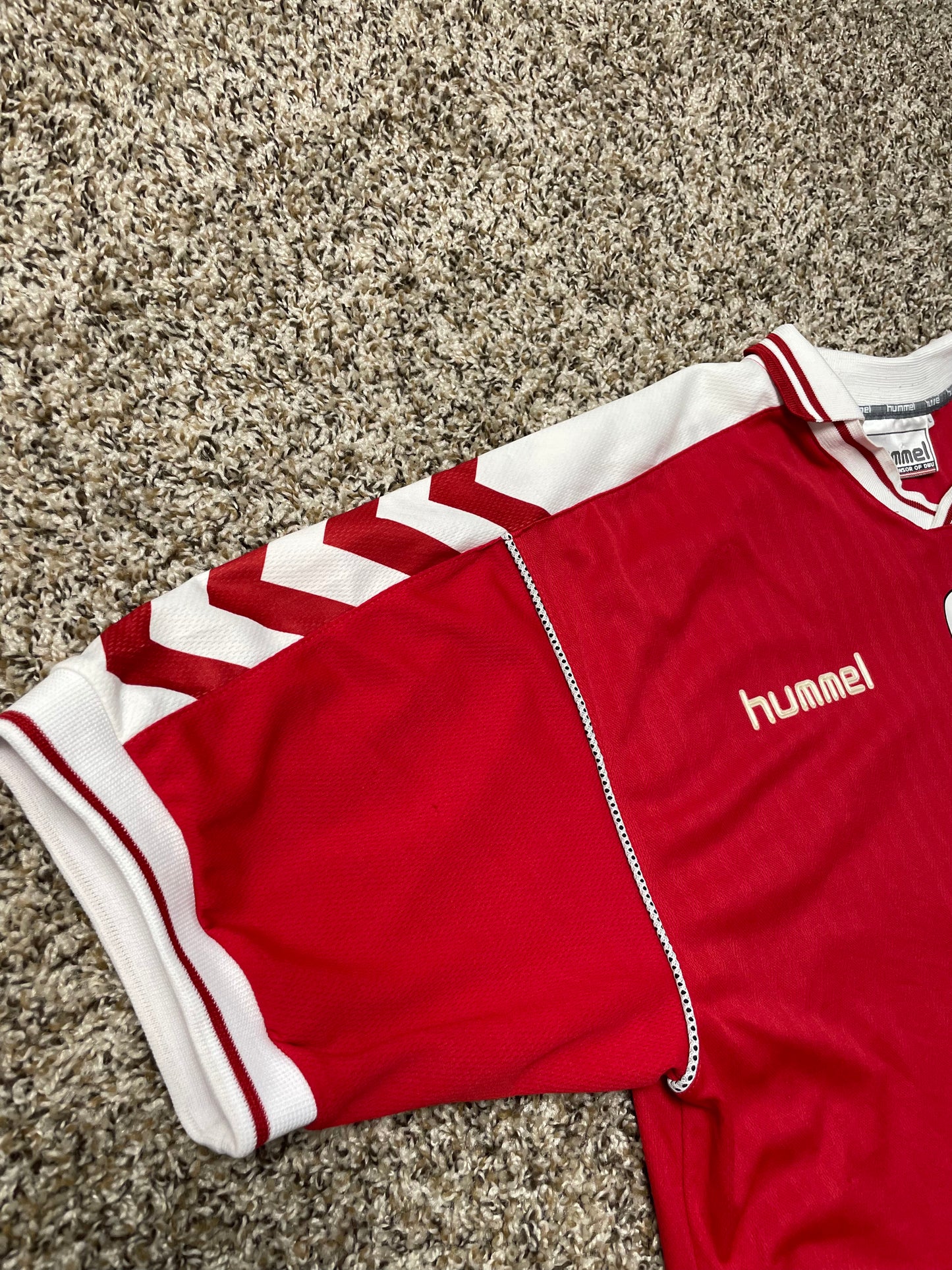 1998 Denmark Match Issue World Cup Home Shirt